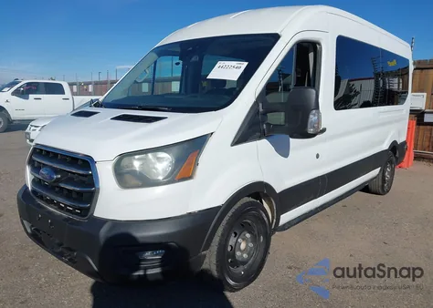 2020 Ford Transit-350 Passenger Van Xl z USA, uszkodzony, nr VIN 1FBAX2CG3LKA08983